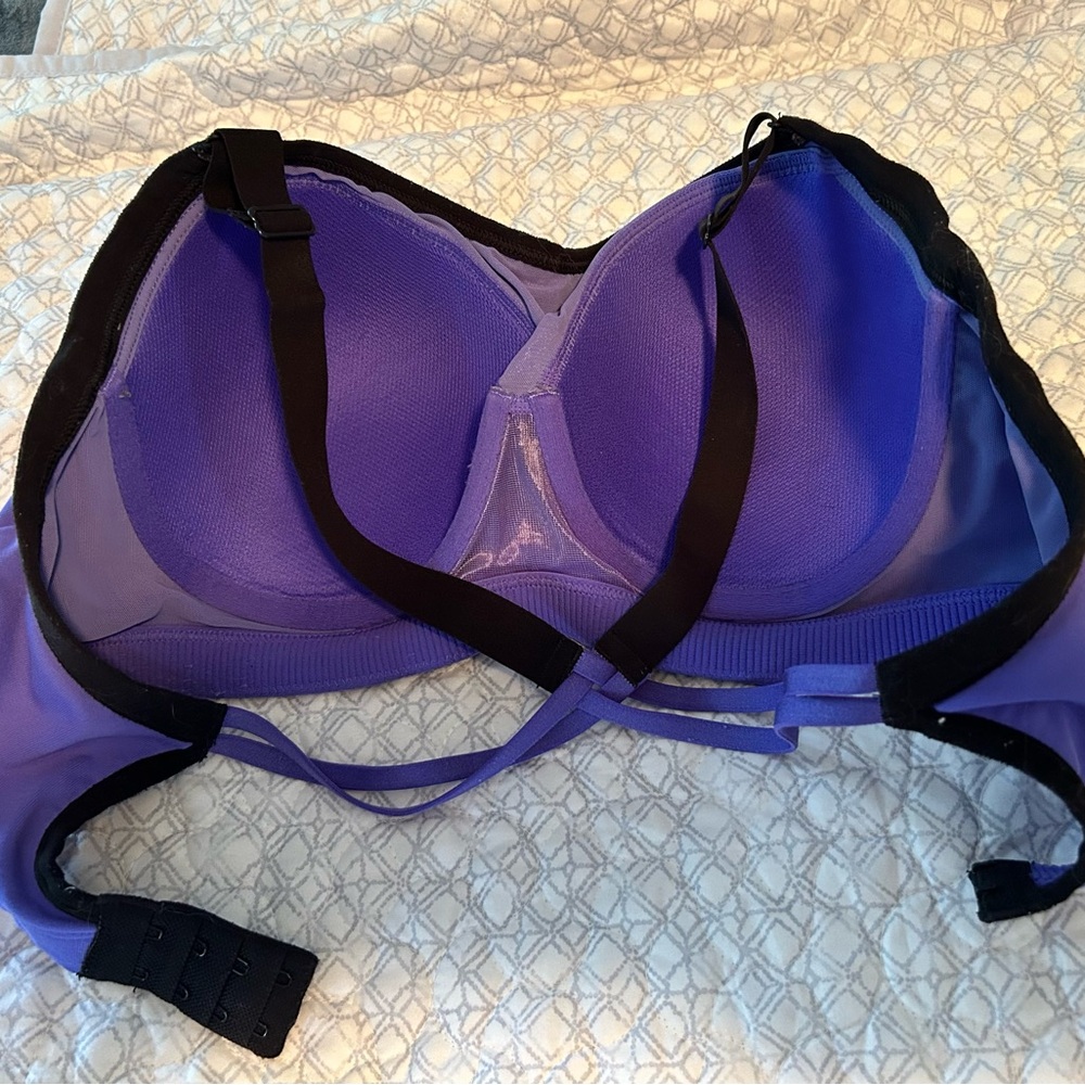 VSX Purple Underwire Sports Bra - Picture 6 of 8